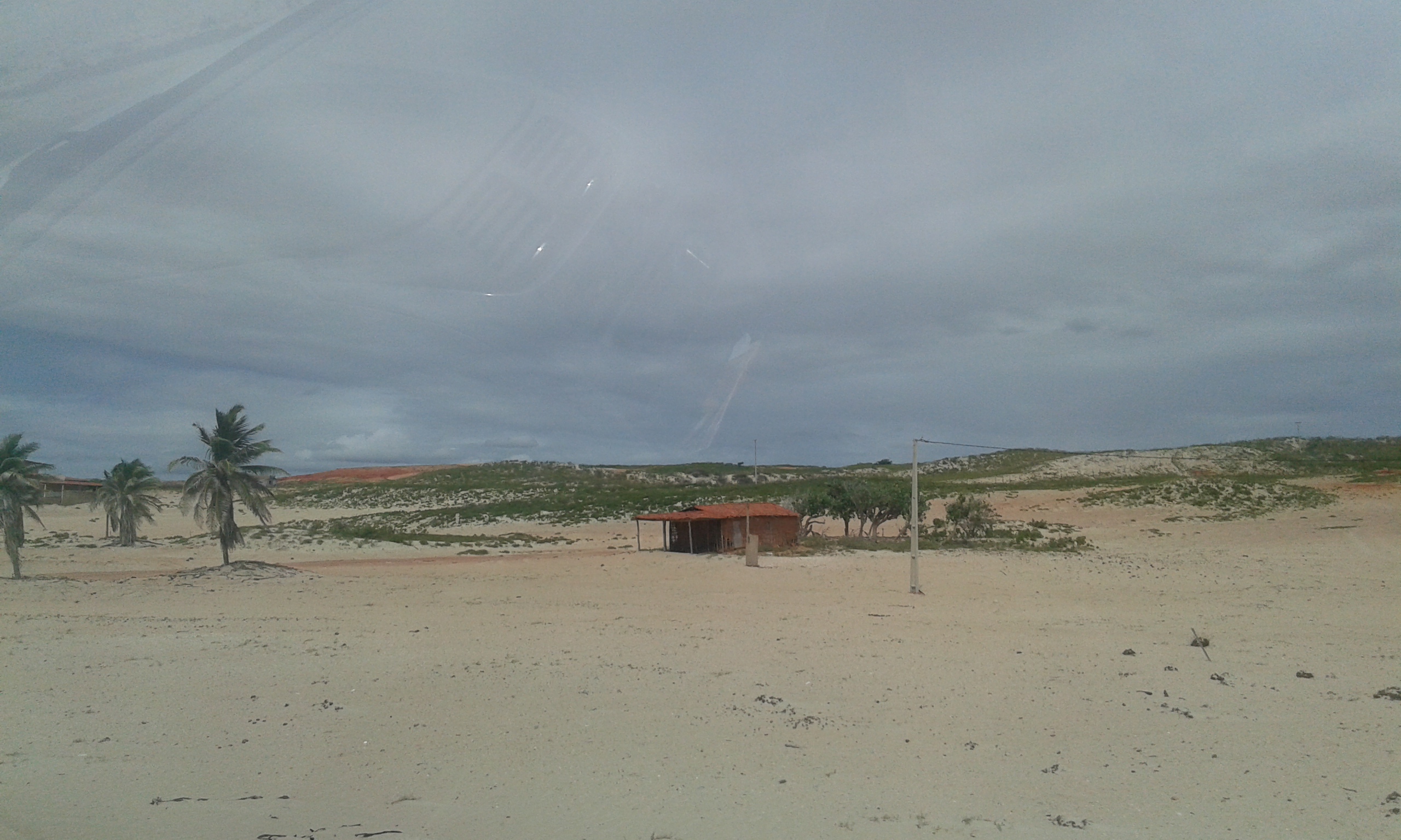 La vue des dunas du rosé à Areia Branca. (Crédit photo: Fabio Santana).