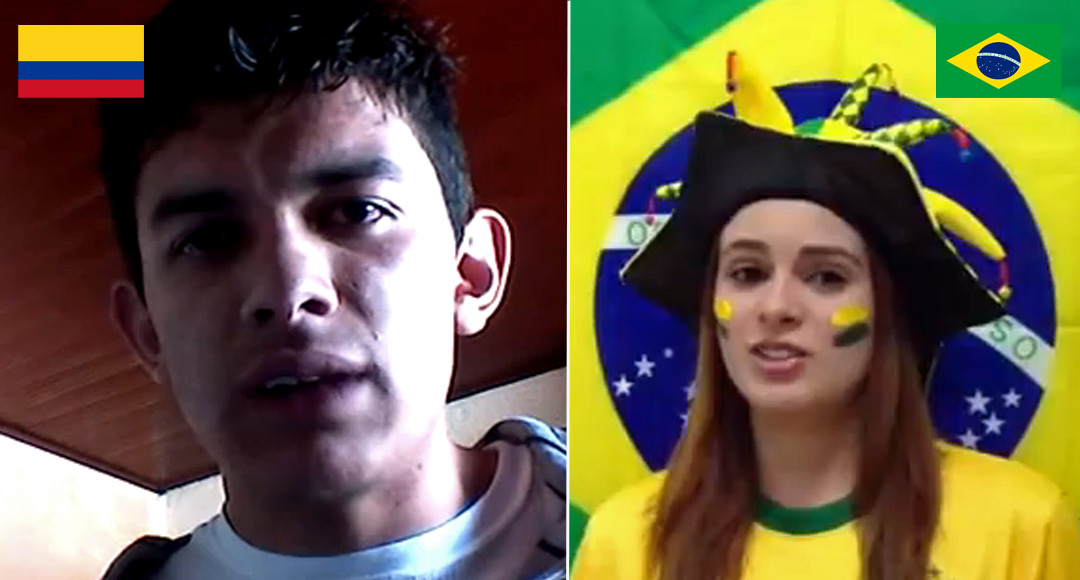 Article : Colombien VS Brésilienne : Le duel des supporteurs !